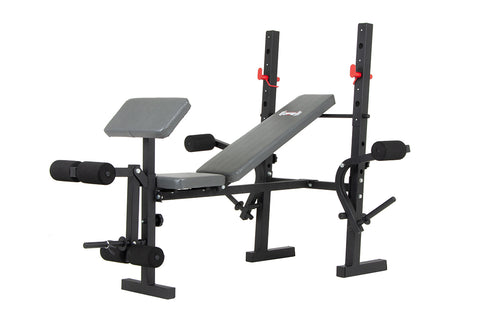 Body Champ BCB580 Weight Bench with Butterfly and Preacher Curl– Body Flex  Sports
