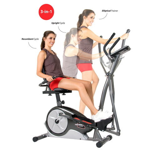Body Champ 3-in-1 Trio-Trainer Workout Machine, BRT3858– Body Flex Sports