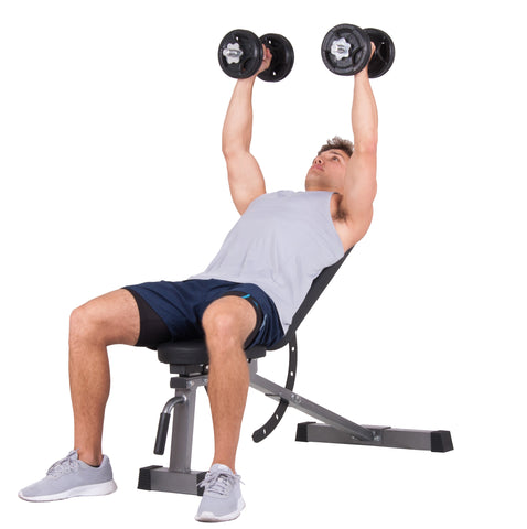 Body Flex Sports Weight Bench Adjustable Standard Freestanding